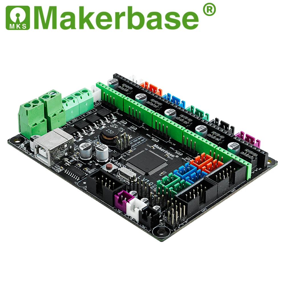 Запчасти для 3D-принтера Makerbase MKS Gen_L V1.0 плата управления совместимая с Ramps1.4/Mega2560 Gen