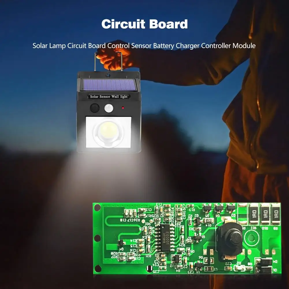 Плата управления лампой Датчик ночником печатная плата зарядным устройством