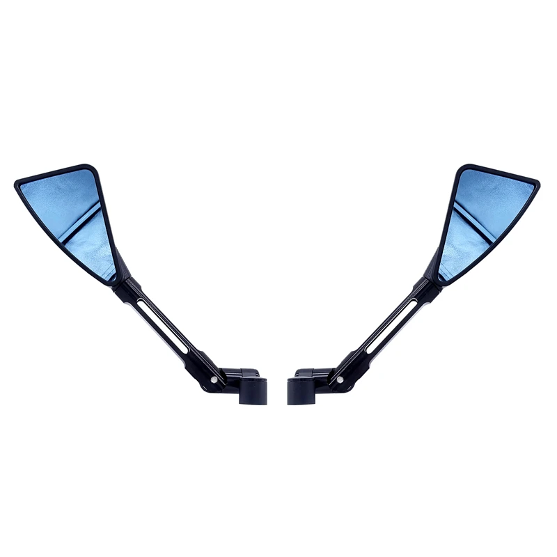 

2pcs/set 8/10MM Motorcycle Universal Rearview Mirror CNC Aluminum Adjustable Moto Side Mirror for Street Bike Sport Bike Scooter