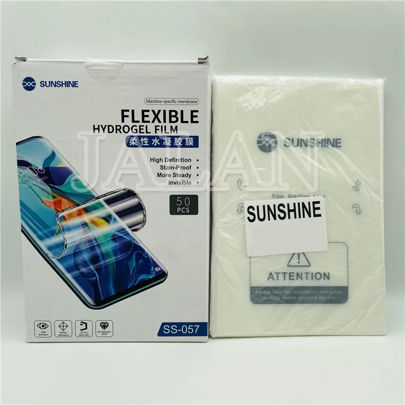 50 шт. гибкая Гидрогелевая пленка для фотоаппарата|Наборы ремонта мобильных
