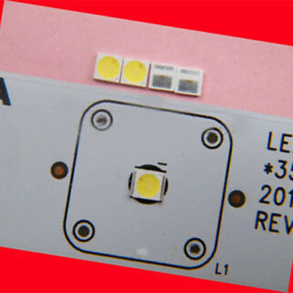 12000-15000K 100 шт. 3030 3 в ма SMD лампы бусины для светодиодного ТВ подсветильник Ки полосы