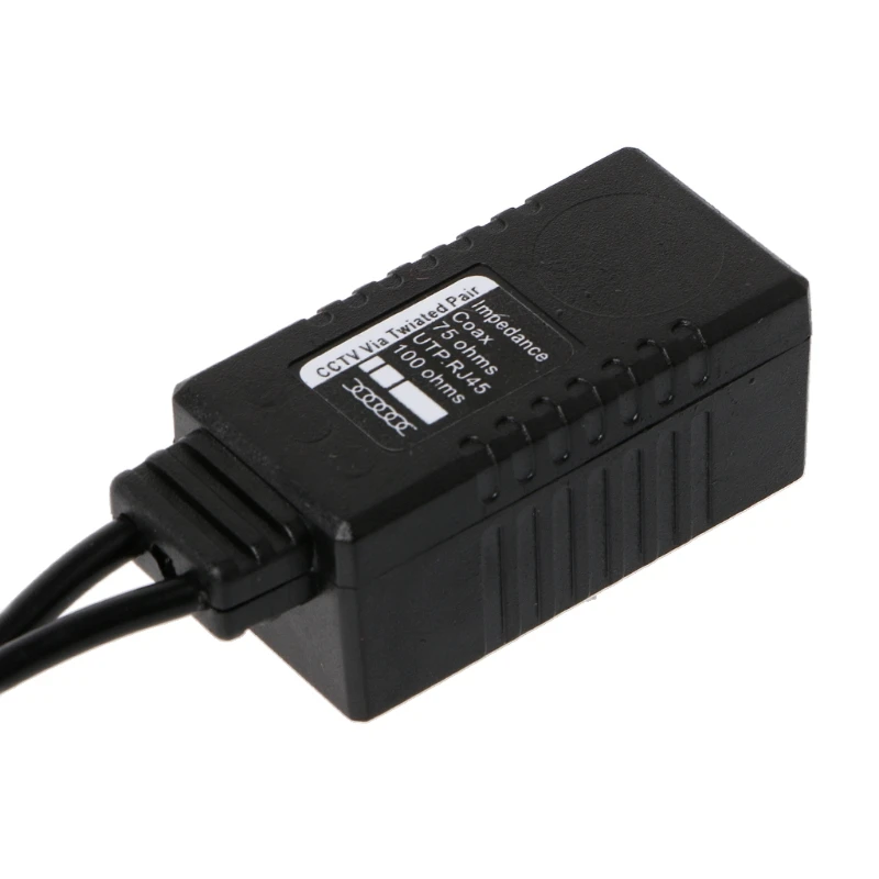

10 Pairs AHD Camera System BNC To RJ45 Passive Video Power + Audio Balun Transceiver Converter For CCTV Camera