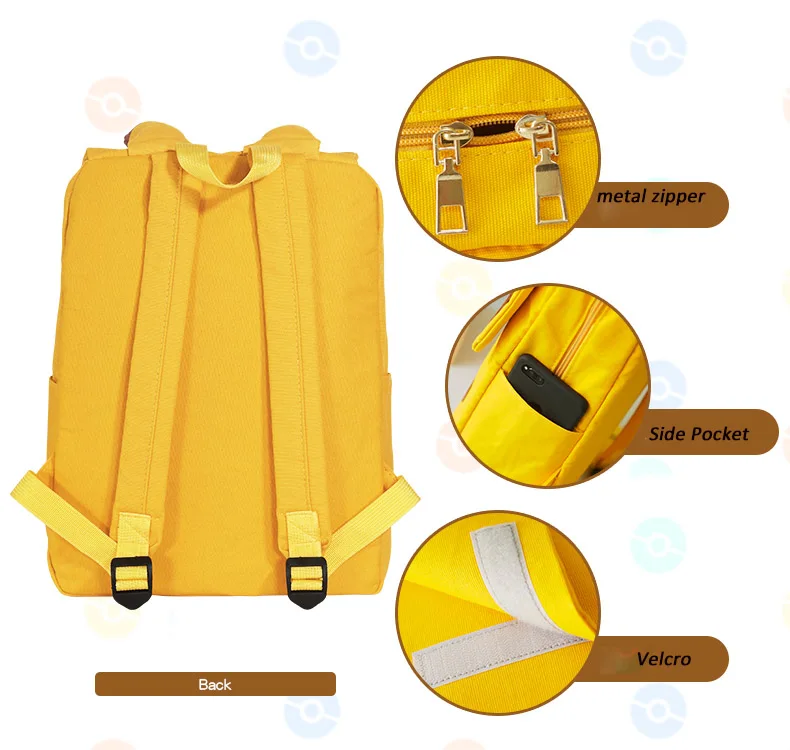 Японский Забавный каваи мультфильм Аниме Пикачу mochila Тоторо bolso рюкзак студенческий холст школьная сумка Подростковая сумка