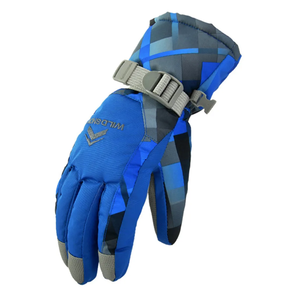 Мужские лыжные водонепроницаемые перчатки для снегоходов лыжных и зимних видов