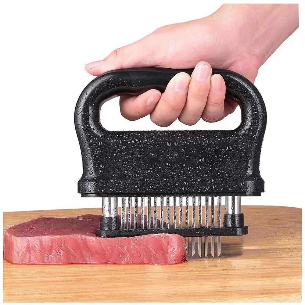 48-pin Tenderizer мяса с ручкой Tender игла для стейк кухонный инструмент Аксессуары