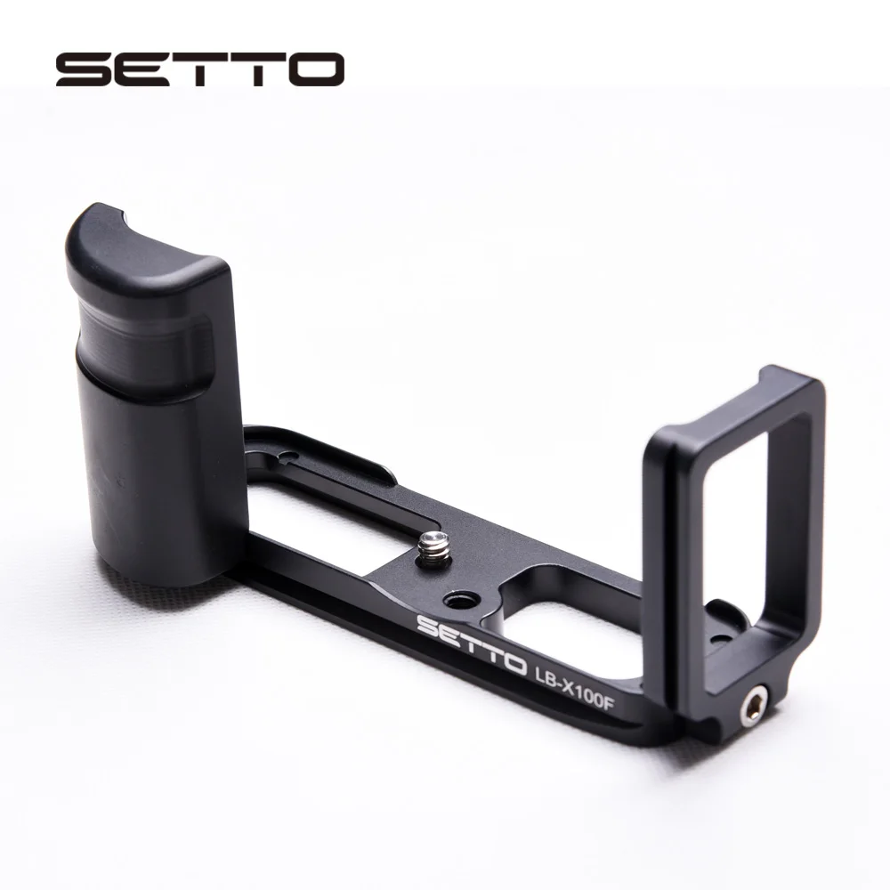 

X100F L-shaped Shoot Quick Release L Plate L Bracket Holder hand Base Grip for Fujifilm Fuji X100F dslr Tripod Plate