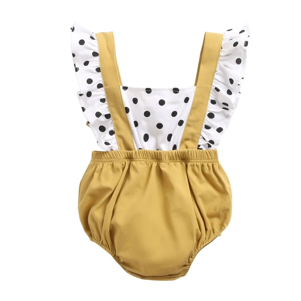 Модные комбинезоны для маленьких девочек летняя одежда симпатичный цветочный