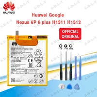 3550mah hb416683ecw battery for huawei google nexus 6p 6 plus h1511 h1512 come with batteries sticker