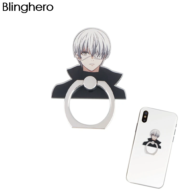 

20pcs/lot BH1487 Anime Finger Ring Mobile Phone Smartphone Stand Holder cell Smart Round Phone Ring holder Mount Stand