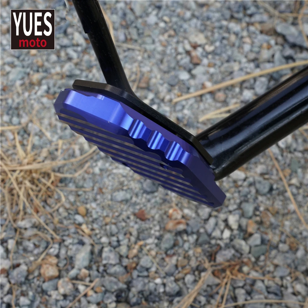 Мотоциклетные аксессуары CNC алюминиевая боковая подставка Kickstand удлинитель