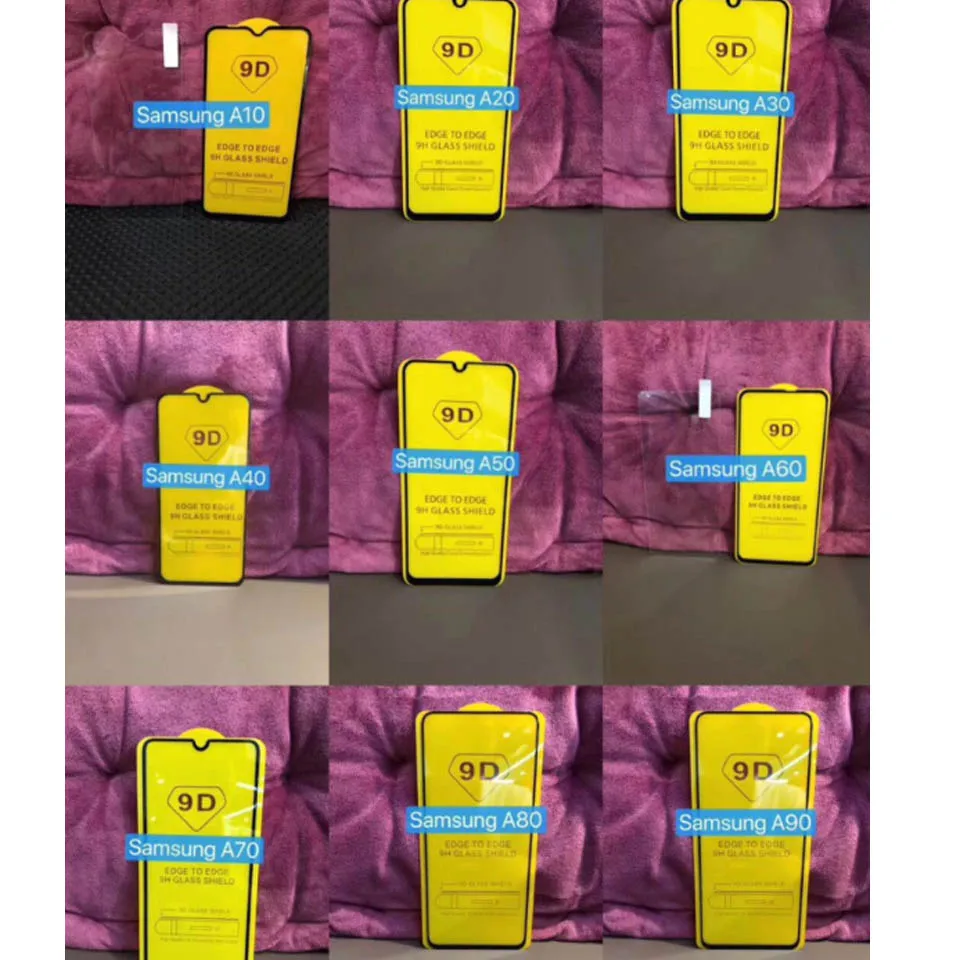 

10Pcs\lot 9D Full Cover Tempered Glass For Xiaomi Redmi 8A 8 7 7A 6 6A 4A 5A Redmi A2 lite Protective Screen Protector Film