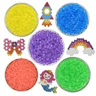 300 шт., прозрачные бусины для пазлов, в комплекте