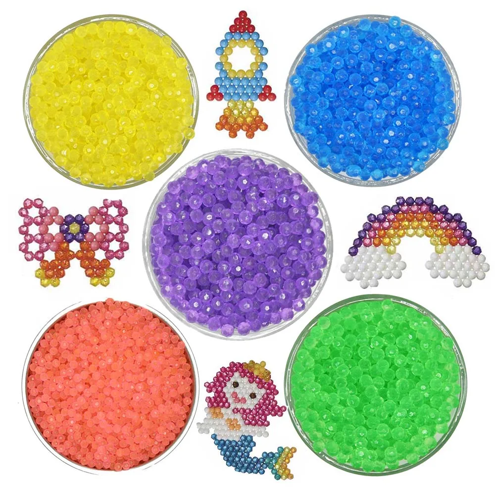 Новый Аква бусины жемчужина бисера запасной блок Deluxe Studio комплект ювелирных