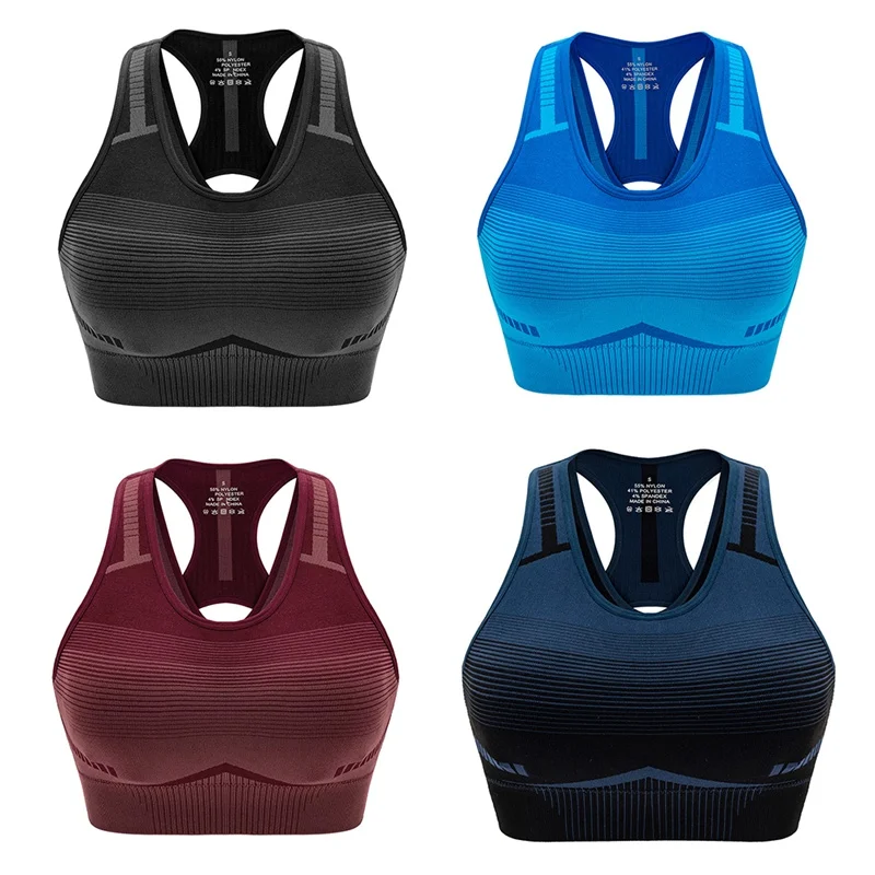 

Sports Bra for Women Sportswear Push Up Running Athletic Top Training Fitness Gym Bra Seamless Workout Underwear