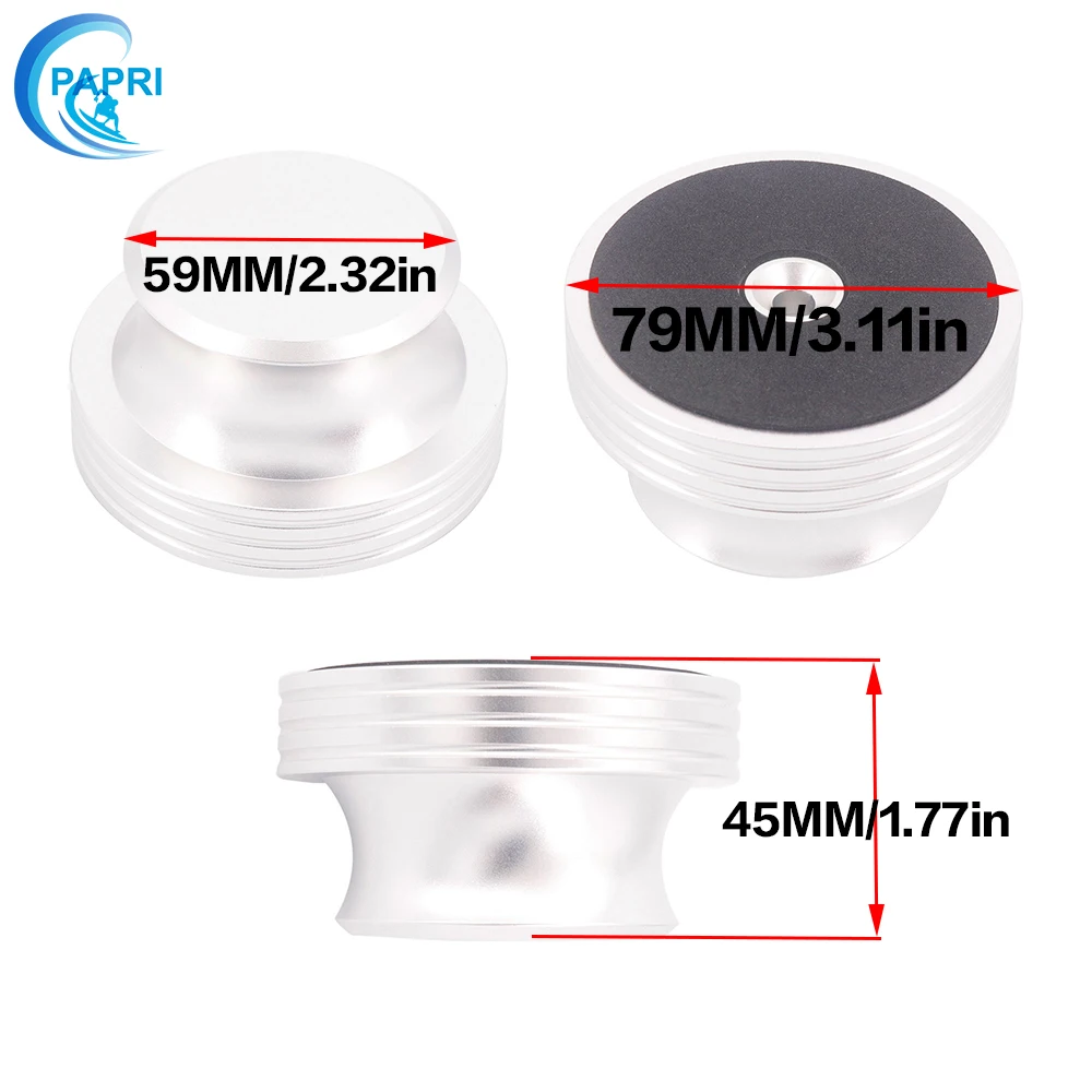 PAPRI пластинка поворотные столы Вес стабилизатор LP диск Стабилизатор черный винил