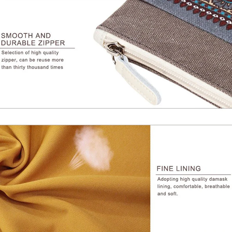 Сумка для хранения цифровых устройств в национальном стиле женский кошелек