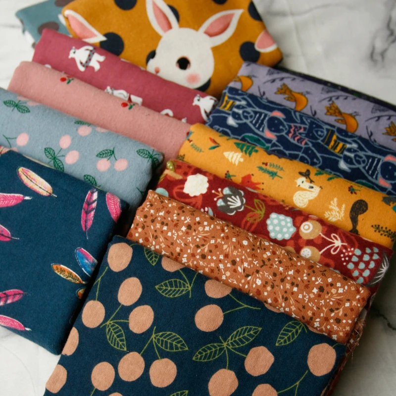 145x50 см качественная хлопковая осенне зимняя мультяшная саржевая фланелевая