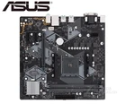 Бу Материнская плата ASUS PRIME, материнская плата DDR4 Socket AM4 для настольных ПК, двухканальная материнская плата DDR4 64 ГБ