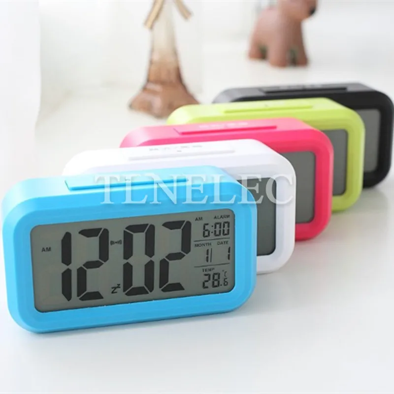 

Умные светящиеся часы, умные электронные прикроватные часы с умным управлением светильник ением, для студенческого общежития