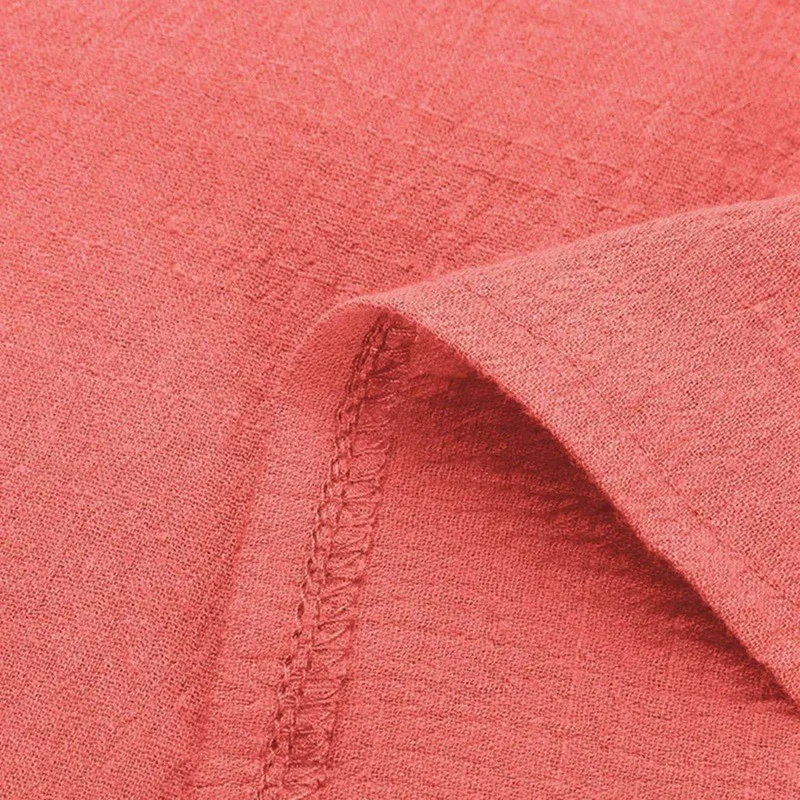 Женское однотонное асимметричное платье размер M цвет арбуз красный|Женские