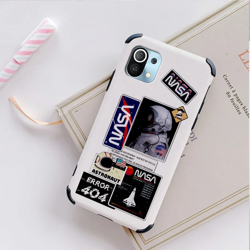 

Cool Astronaut Pattern Case For Xiaomi Mi 11 10T 10 9 lite Pro 9T Note 10 Redmi Note 9 9T 8 8Pro 7 7Pro K30 K20 Liquid Silicone