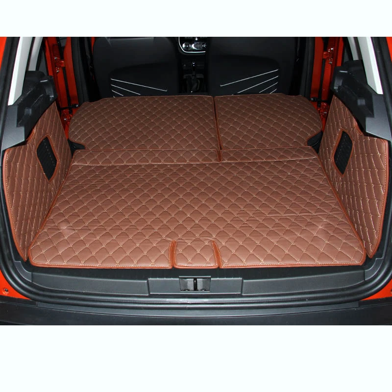 

KADULEE leather car trunk mats for Renault Captur 2014 -2018 2015 years cargo liner accessories interior boot