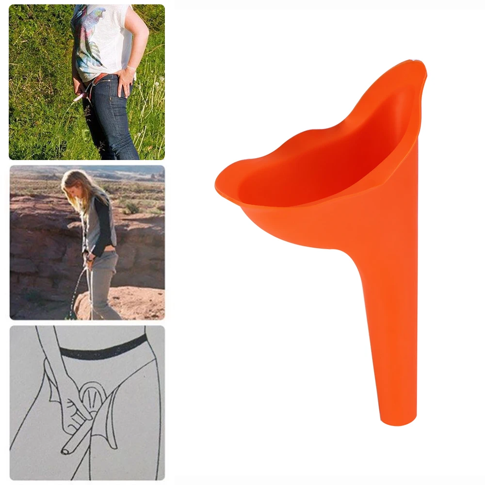 Портативный женский писсуар воронка мягкое Силиконовое устройство для