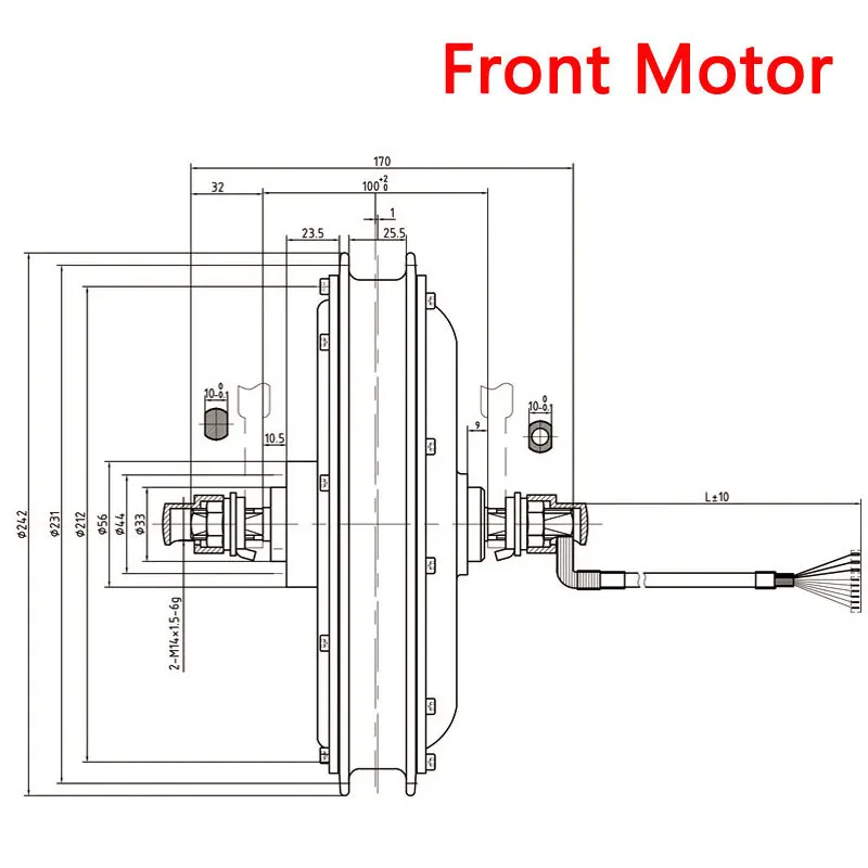 Мотор мотор беззубчатый для электровелосипеда 48 В 500 Вт | Спорт и развлечения