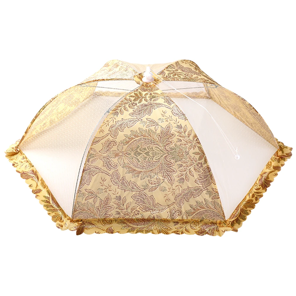 Складное покрытие для обеденного стола кружевной чехол еды с защитой от