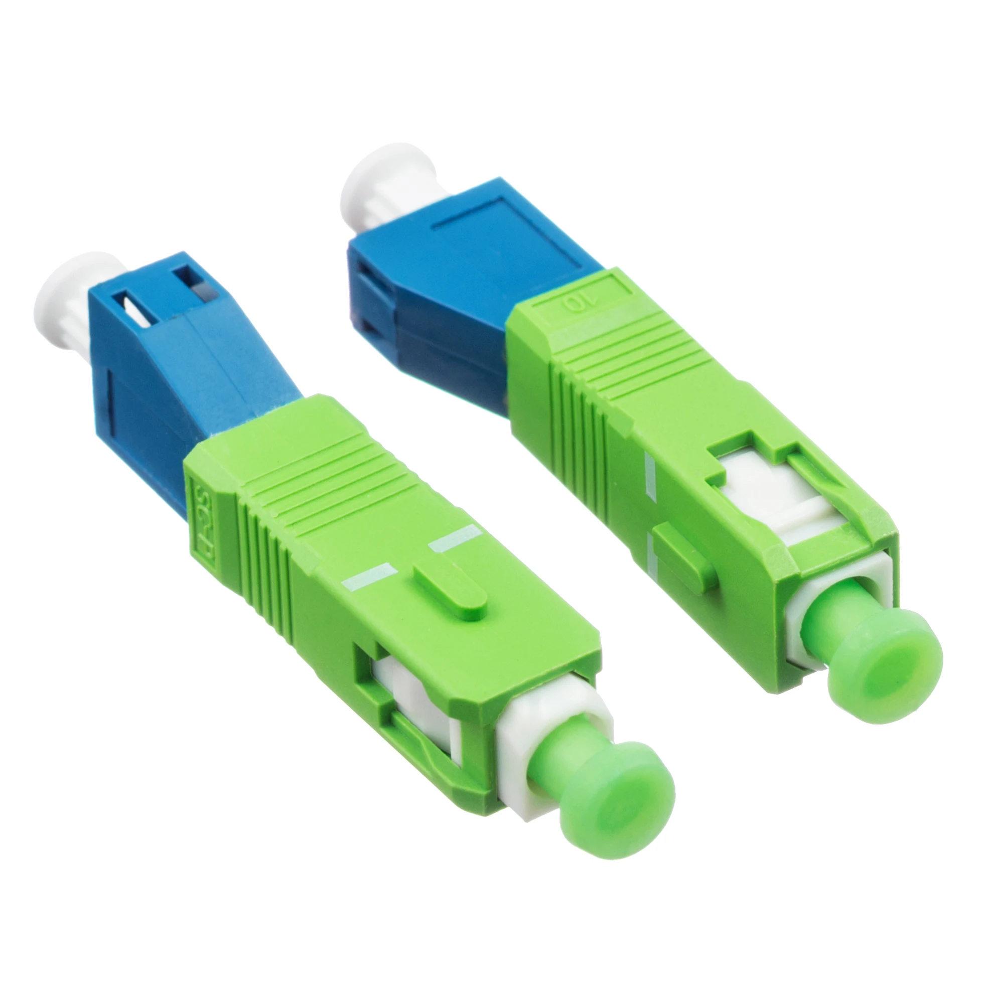 2pcs/lotSC/APC-LC/UPC SC  Male to LC Female Hybrid Fiber Optic Adapter Fiber Connector  Singlemode Optical AdapterFree Shipping