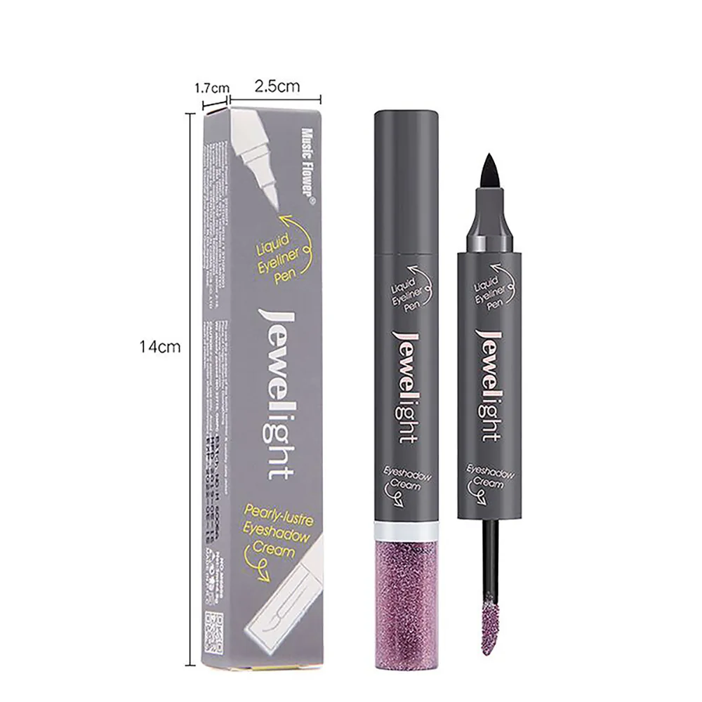 

Music Flower Gemstone Low-Light-Level Liquid Pearly Lustre Liquid Eye Shadow Waterproof