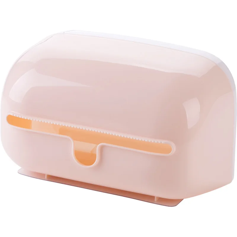 

Punch-free seamless tissue box creative large hand box toilet toilet waterproof pumping box