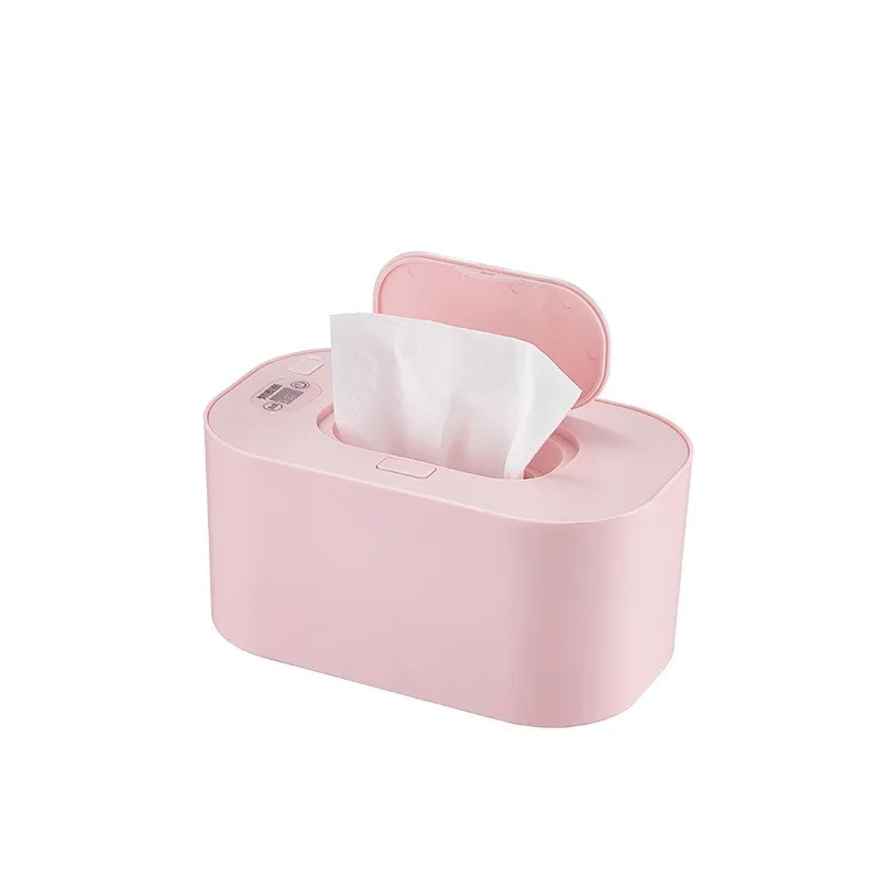 Baby Wet Wipe Warmer, Dispenser, Holder and Case - with Easy Press On/Off Switch, Only Available Heating Wet Tissue Device
