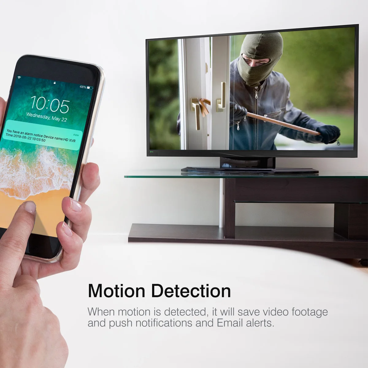 Floureon CCTV камера системы 4CH 1080N DVR рекордер комплект+ 4 шт 720p всепогодный Surveilance камера s обнаружения движения оповещения по электронной почте