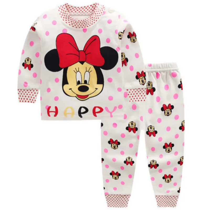 Одежда для маленьких мальчиков новый осенний комплект одежды девочек с героями