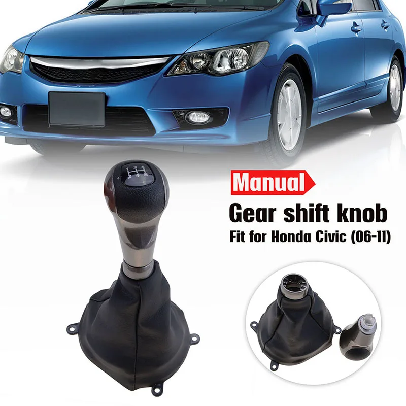 

Ручной рычаг переключения передач, 5 скоростей, подходит для Honda Civic 2006-2011 DX EX LX Mode LHD