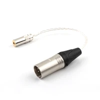 4pin balanced xlr male to 4 4mm balanced female audio adapter cable
