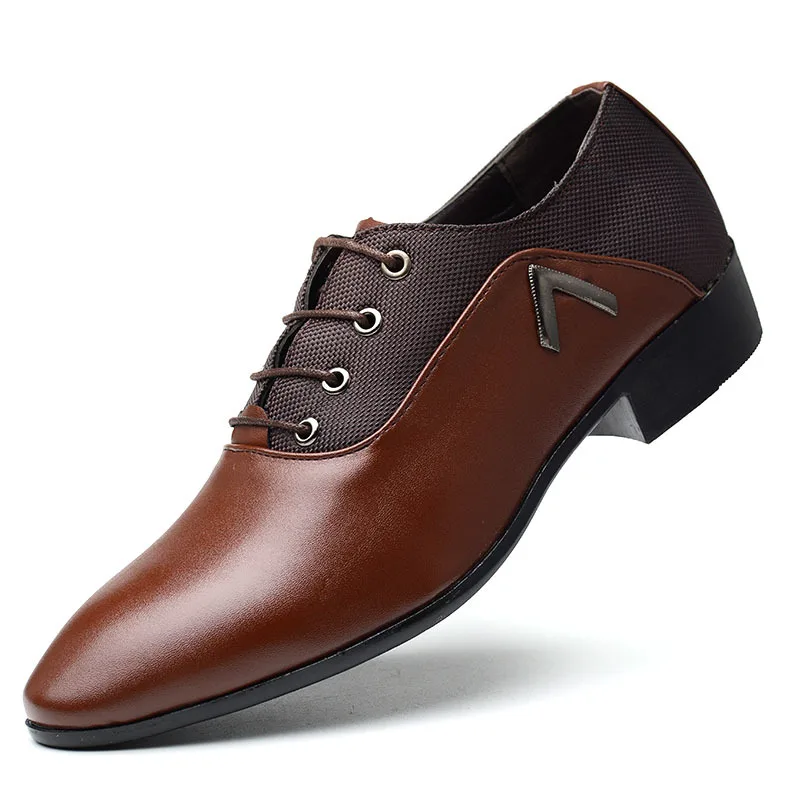 

Men Dress Leather Shoes Men Formal Shoes Leather Luxury Fashion Wedding Shoes Men Business Casual Oxford Shoes Chaussure Homme