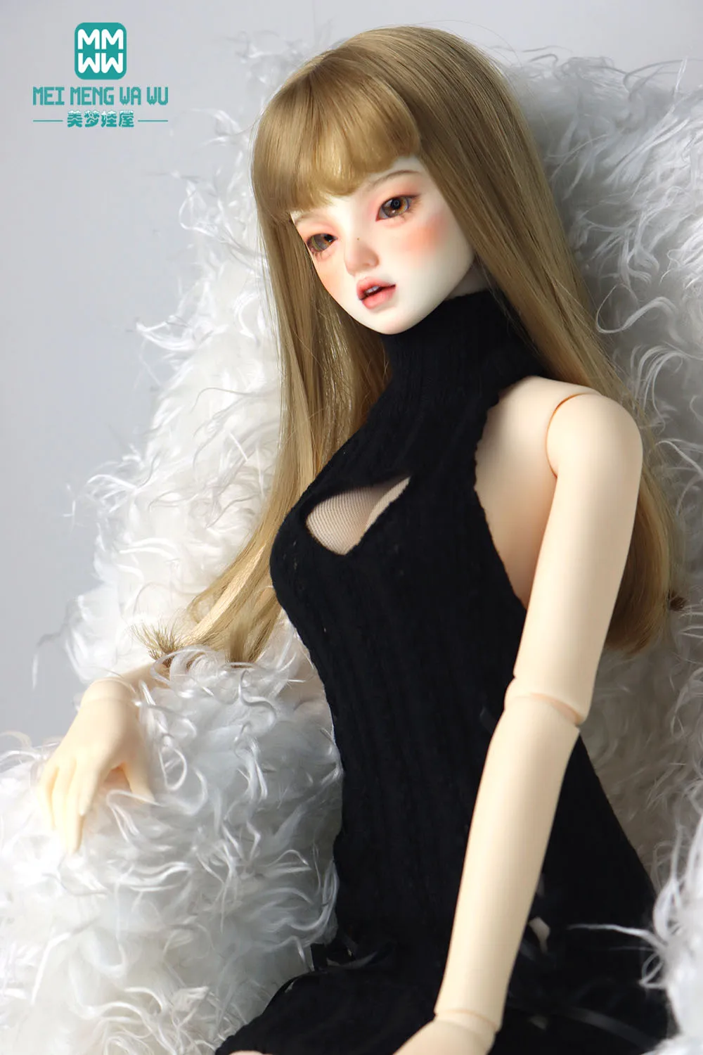 43-75 см 1/4 1/3 большой бюст и дядя BJD DD SD M фото кукла модный свитер с бретелькой через