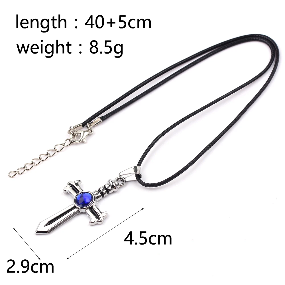 Мультяшные украшения модные синие аниме кристаллы крест фея фигурка хвоста