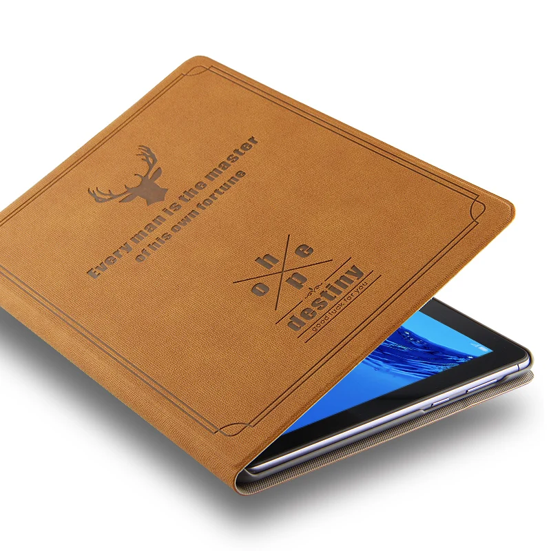 Чехол подставка из искусственной кожи для Huawei MediaPad T5 10 дюймов аналогична 1