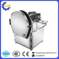 500kgh commercial multi function automatic adjustment vegetable cutter electric slicer shredding machine shredder