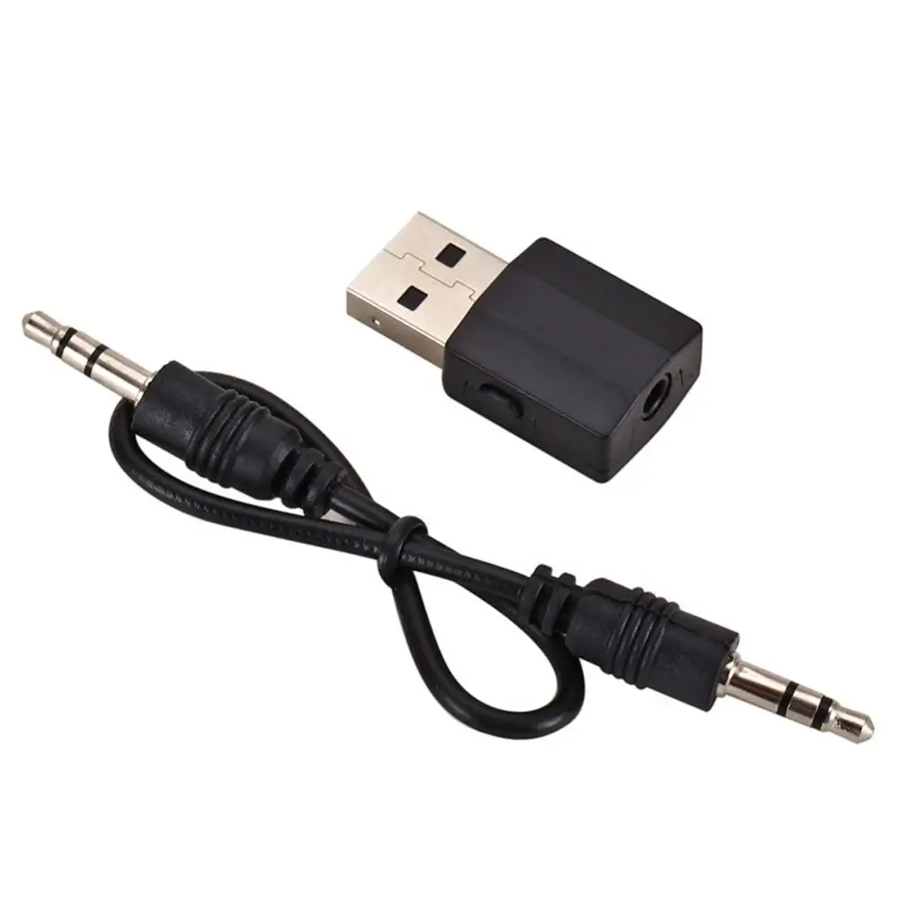 

3.5mm AUX Bluetooth 5.0 Car Kit Wireless Music Stereo USB Power Audio Receiver Adapter Auto Bluetooth AUX for Car Radio MP3 PC