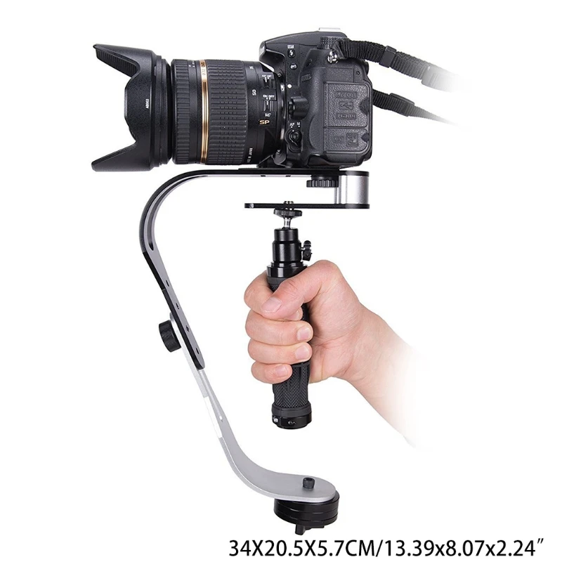 Алюминиевый ручной стабилизатор для цифровой камеры 67JA DSLR 5DII | Электроника