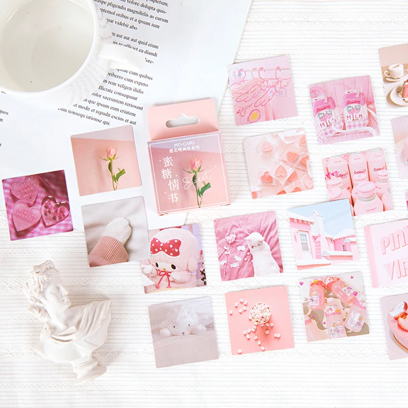 Наклейки для скрапбукинга декоративные 45 шт./кор. наклейки из бумаги васи в