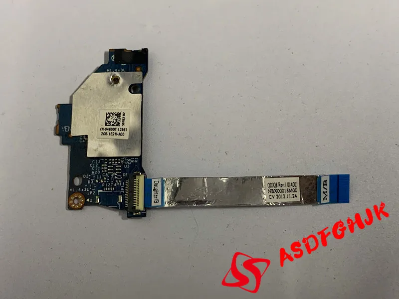 

High quality Genuine FOR XPS 10 Tablet Tablet Power Button Board 46DDT 046DDT LS-8762P WORKS