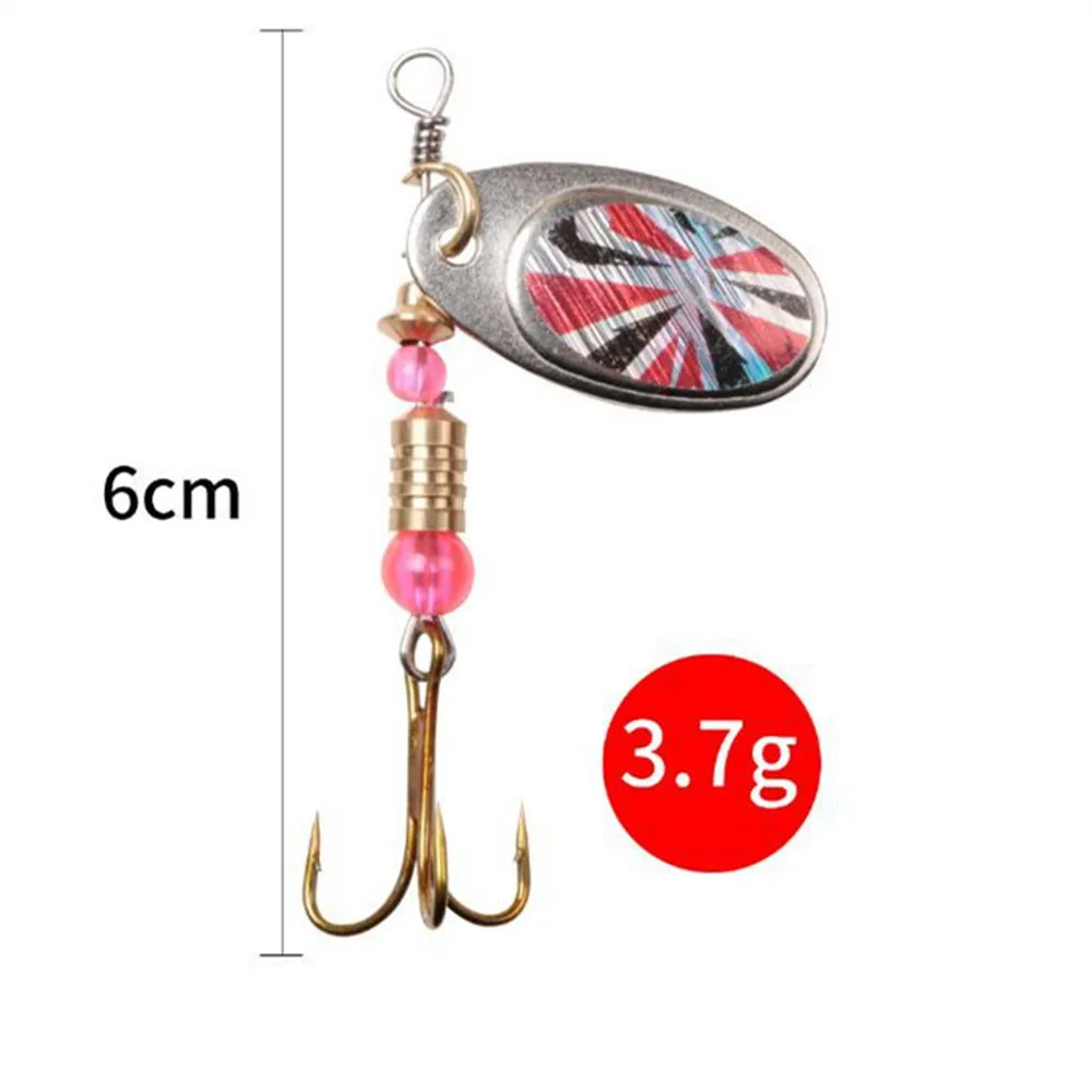 10 шт./коркорт. рыболовные металлические блёстки разных цветов ложка-Спиннер