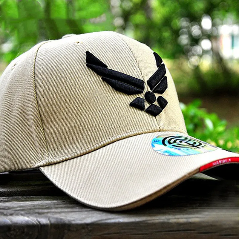 Тактическая Кепка US AIR FOREC бейсболка для мужчин Снэпбэк Регулируемая в стиле