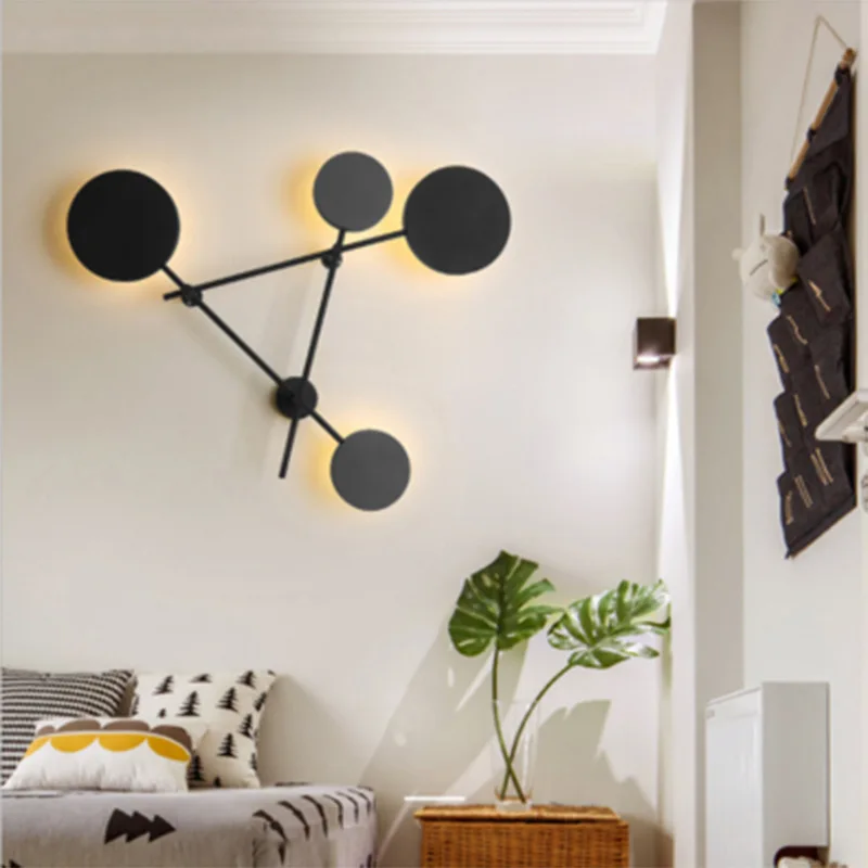 

nordice wall lamp bathroom fixture bedroom light led aisle bedroom dining room espelho lampara pared wall lamp