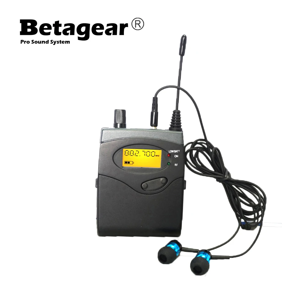 Betagear SR2050 1 шт. приемник монитор Bodypack с наушниками для монитора-вкладыша
